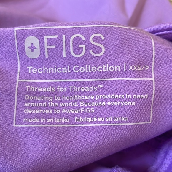 Xxs/p figs pants scubs, great condition - Picture 4 of 4